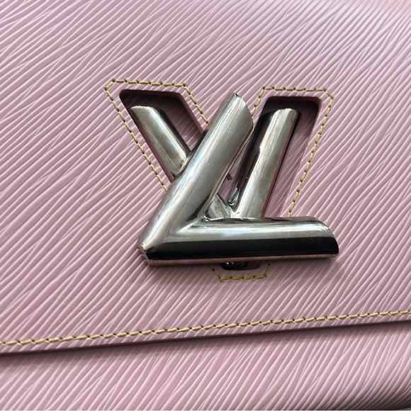 🎉HPx2🎉Louis Vuitton Pink Twist MM Rose Ballerine - Picture 8 of 10